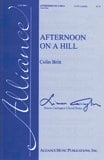 Afternoon on a Hill SATB choral sheet music cover